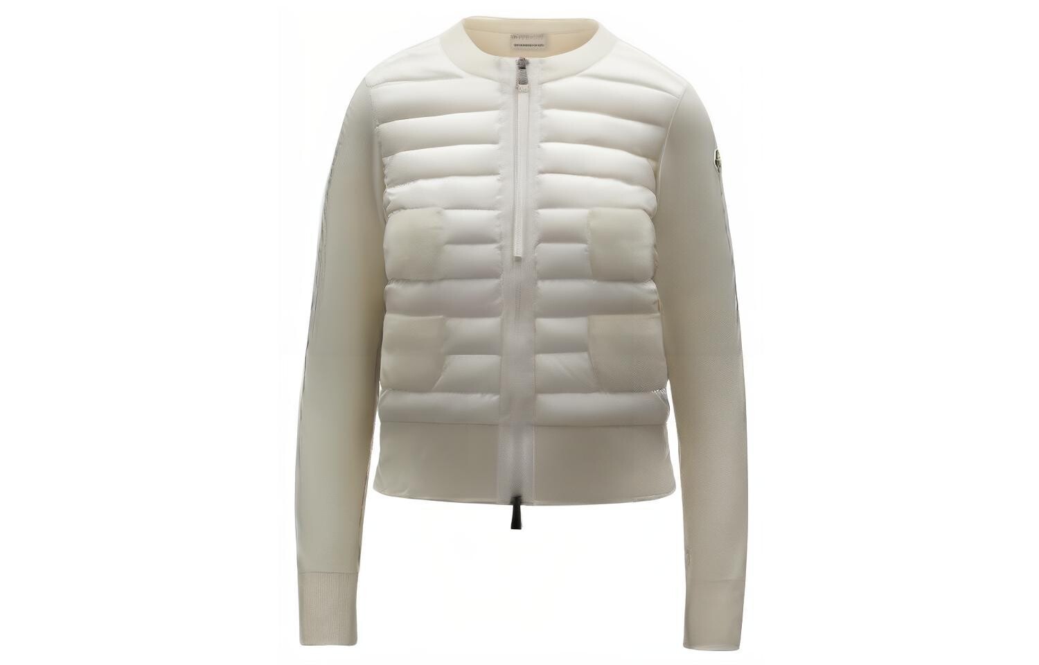 

Пуховик женский белый Moncler