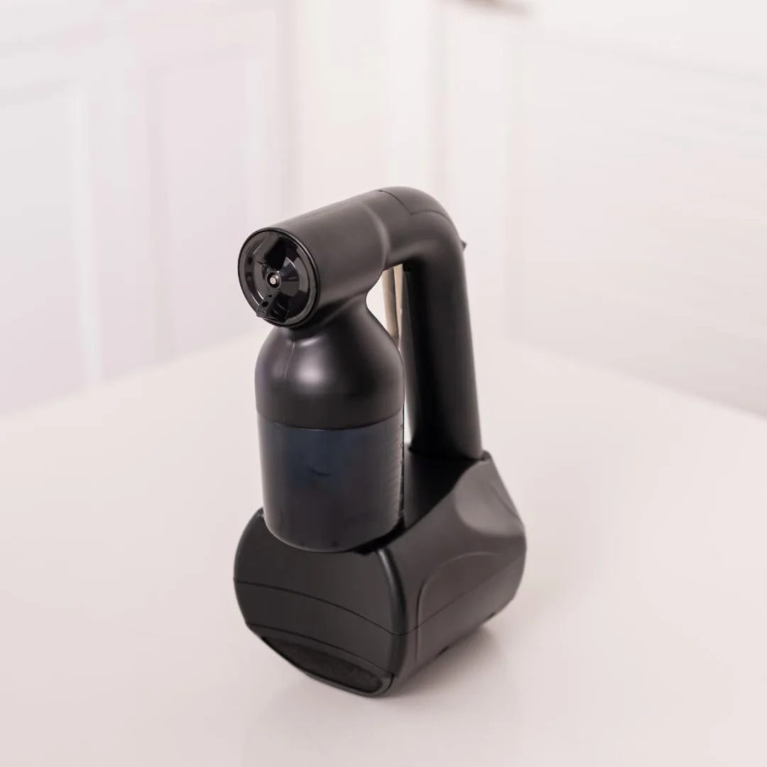 MineTan Professional Spray Tan Machine Tan.Handy - легкий портативный набор для автозагара, пистолет-распылитель и мини-турбина, инструмент для бесконтактного загара с эффектом аэрографа Minetan Body.Skin — фото 4