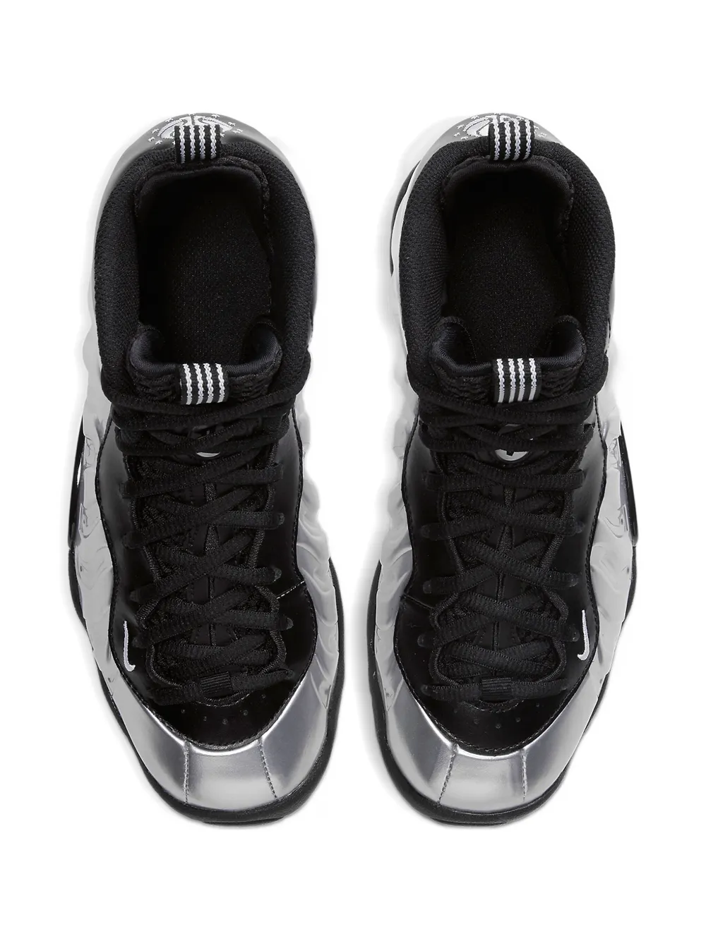 Кроссовки Air Foamposite One GS "Chrome" Nike Kids, серый — фото 3