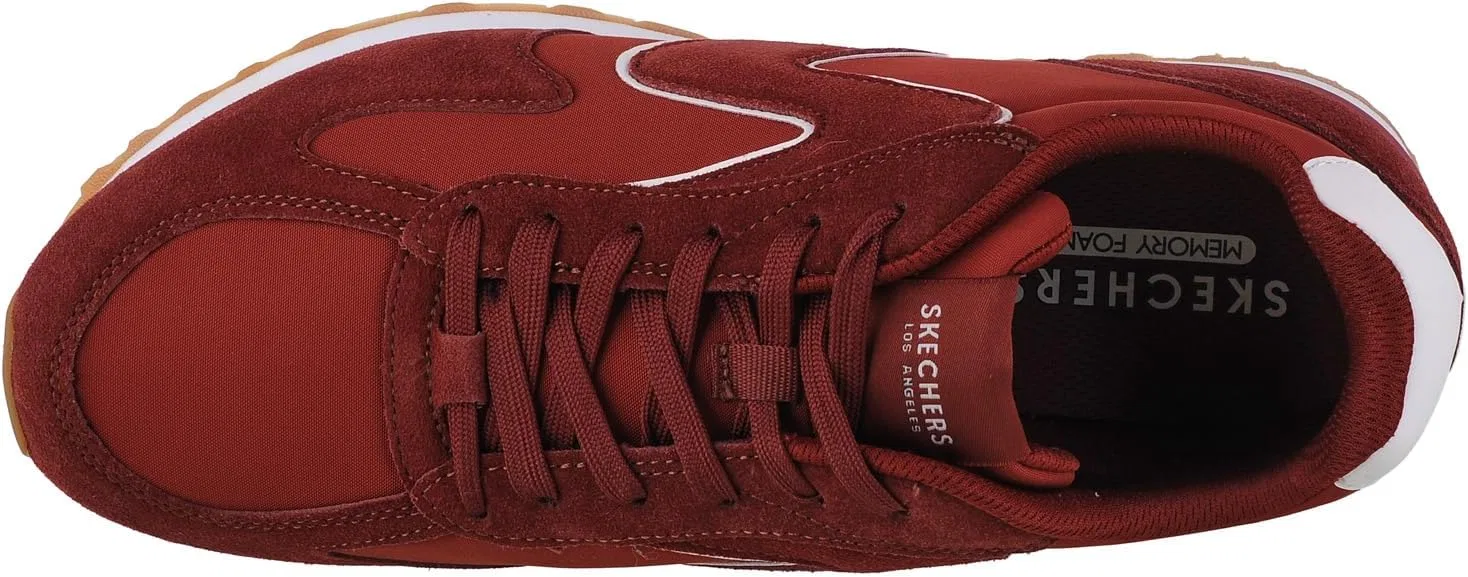 Мужские кроссовки Skechers, спортивная обувь, Red — фото 3