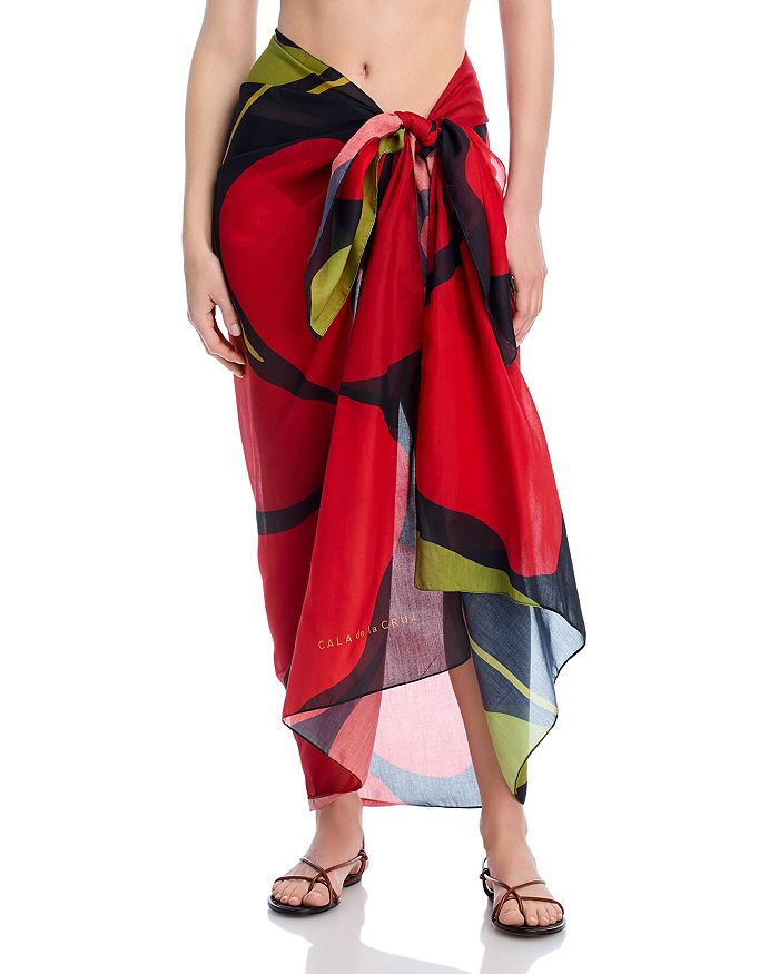 

Луана Саронг - пляжная накидка Cala de la Cruz, мультиколор