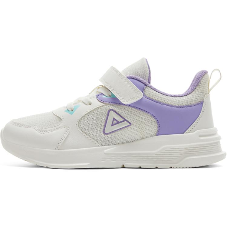 

PEAK Противоскользящие износостойкие низкие детские беговые кроссовки ecru для подростков