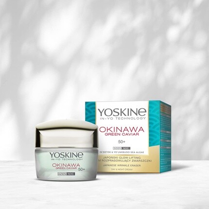 Крем для лица Yoskine — Дневной и ночной Okinawa Green Caviar +, 50 мл — фото 3