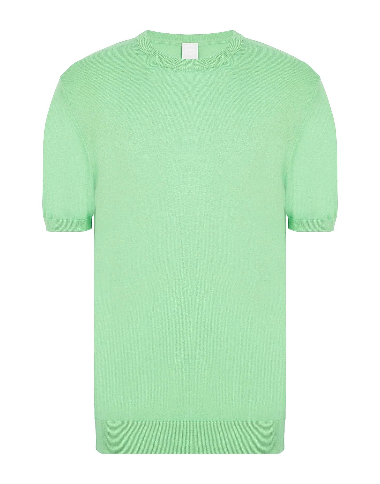 

Свитер Organic-Cotton Regular-Fit Knit T-Shirt 8 By Yoox, зеленый