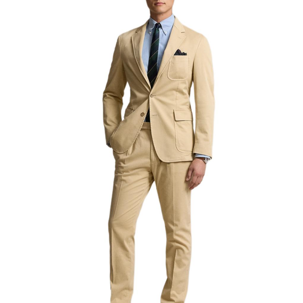 

Polo Ralph Lauren Пиджак мужской Business Suit коричневый желтый