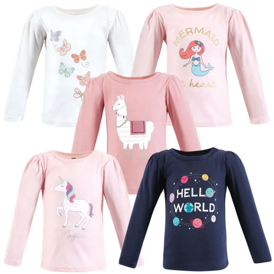 Футболки с длинным рукавом Hudson Baby, Magical World