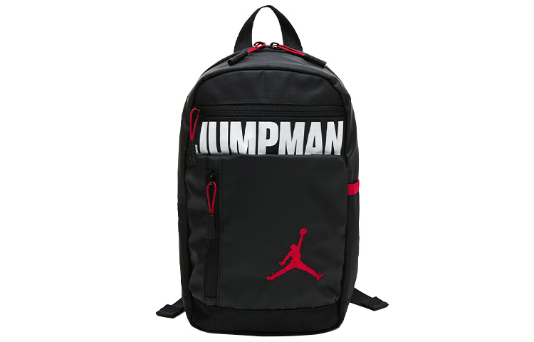 

Jordan Полиэстеровый рюкзак обычный унисекс черный, Black