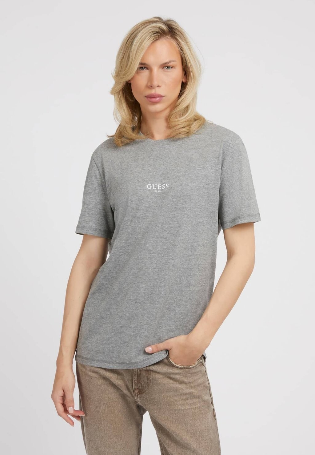 

Футболка базовая AIDY Guess, серый
