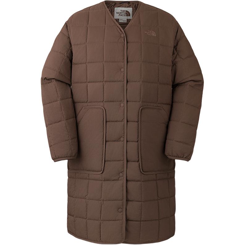 

Городская уличная коллекция Пуховик женский Smoky Brown THE NORTH FACE