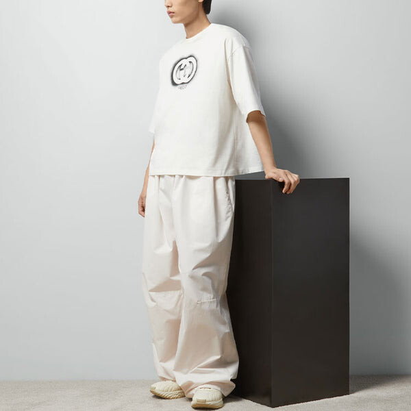 Футболка cotton jersey t-shirt 'off white' Gucci, белый — фото 2