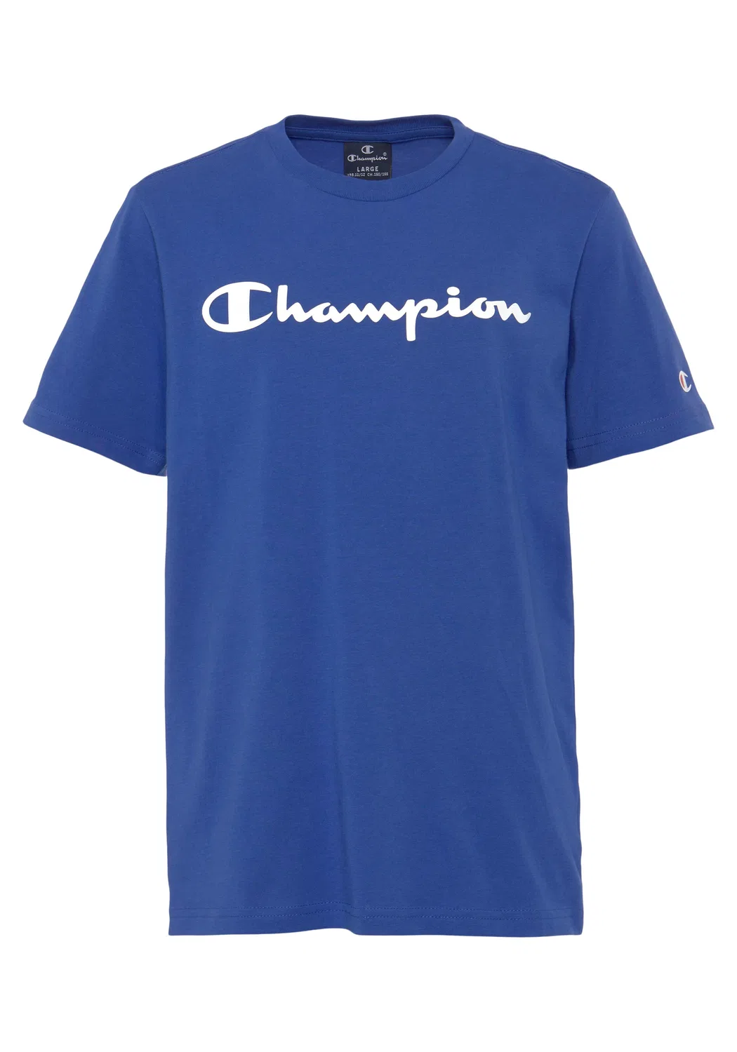 Футболка Champion, синий/белый — фото 3