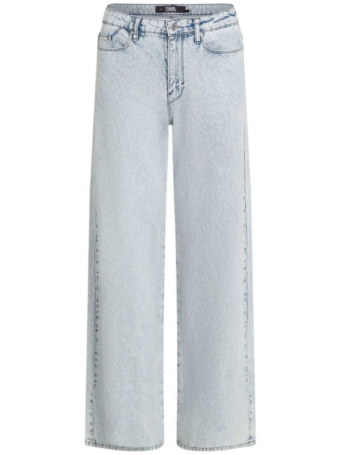

Karl Lagerfeld Jeans широкие джинсы средней посадки, синий