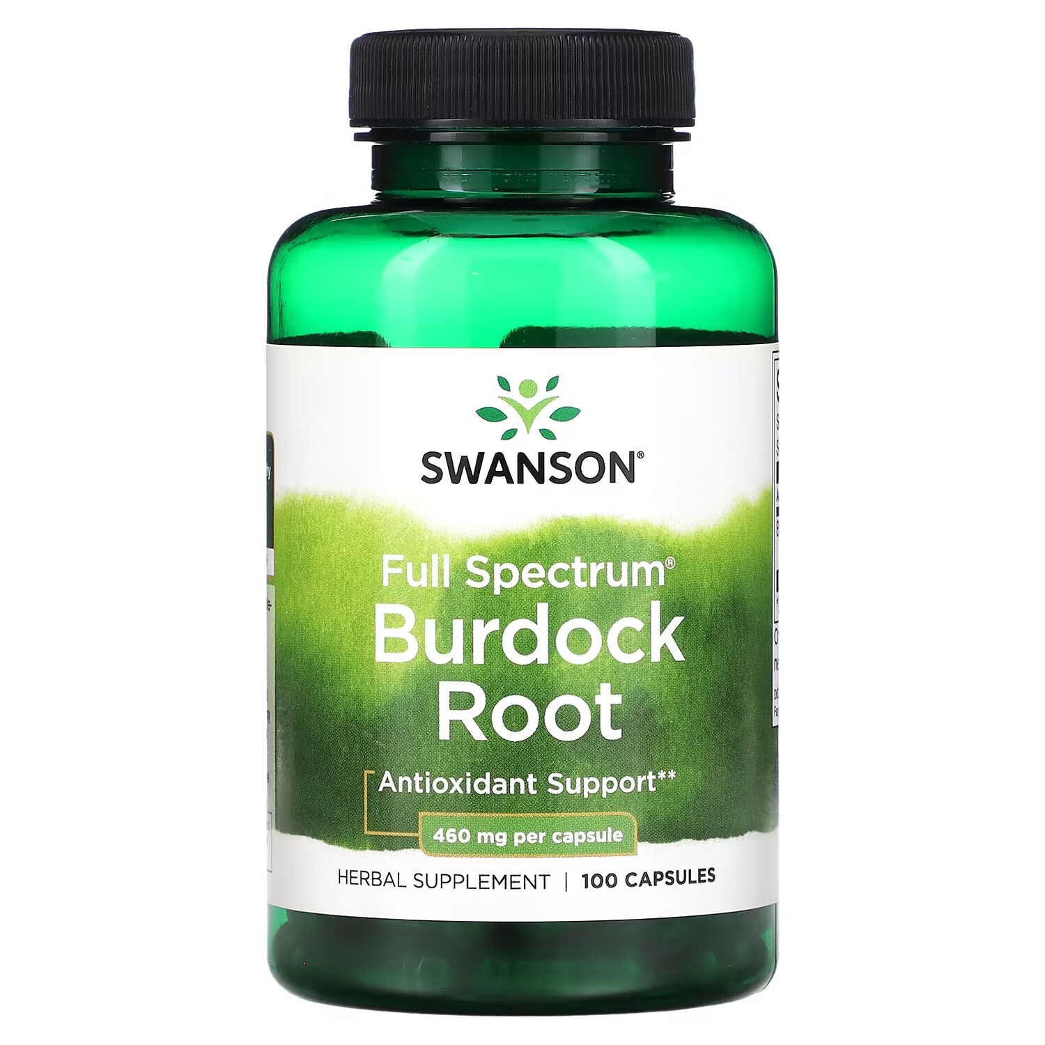 

Swanson Full Spectrum корень лопуха 460 мг 100 капсул