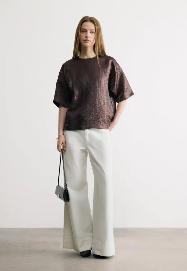 Блузка bacres Boss, Dark Brown — фото 2