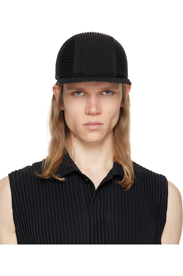 

Шапка плиссе Homme Plissé Issey Miyake, черный