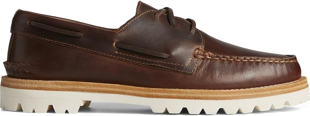 

Унисекс Sperry, оригинальные взрослые лодочные туфли с 3 отверстиями на подошве Vibram, коричневый