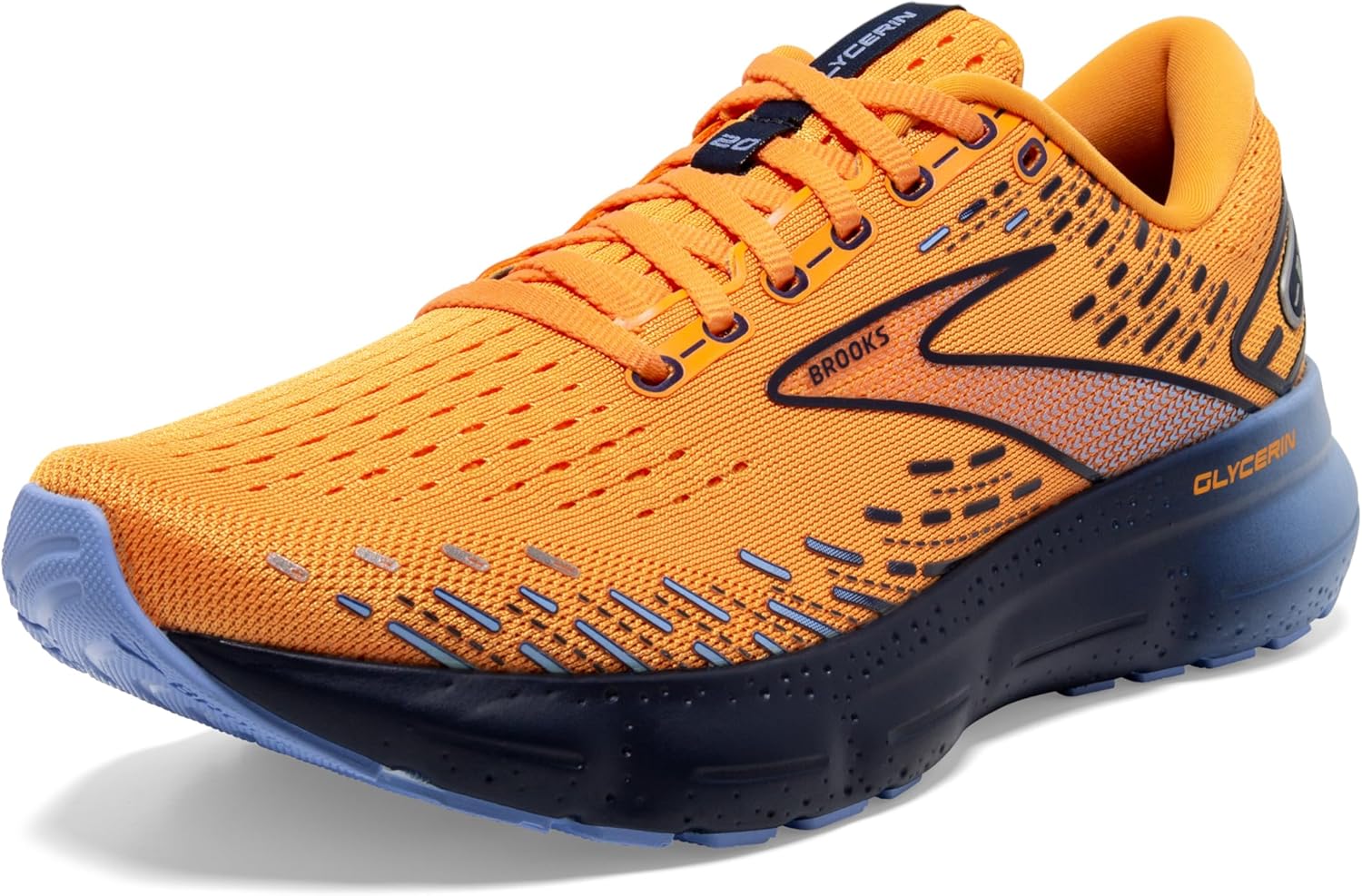 

Мужские кроссовки Brooks Glycerin 20, черный/синий/оранжевый