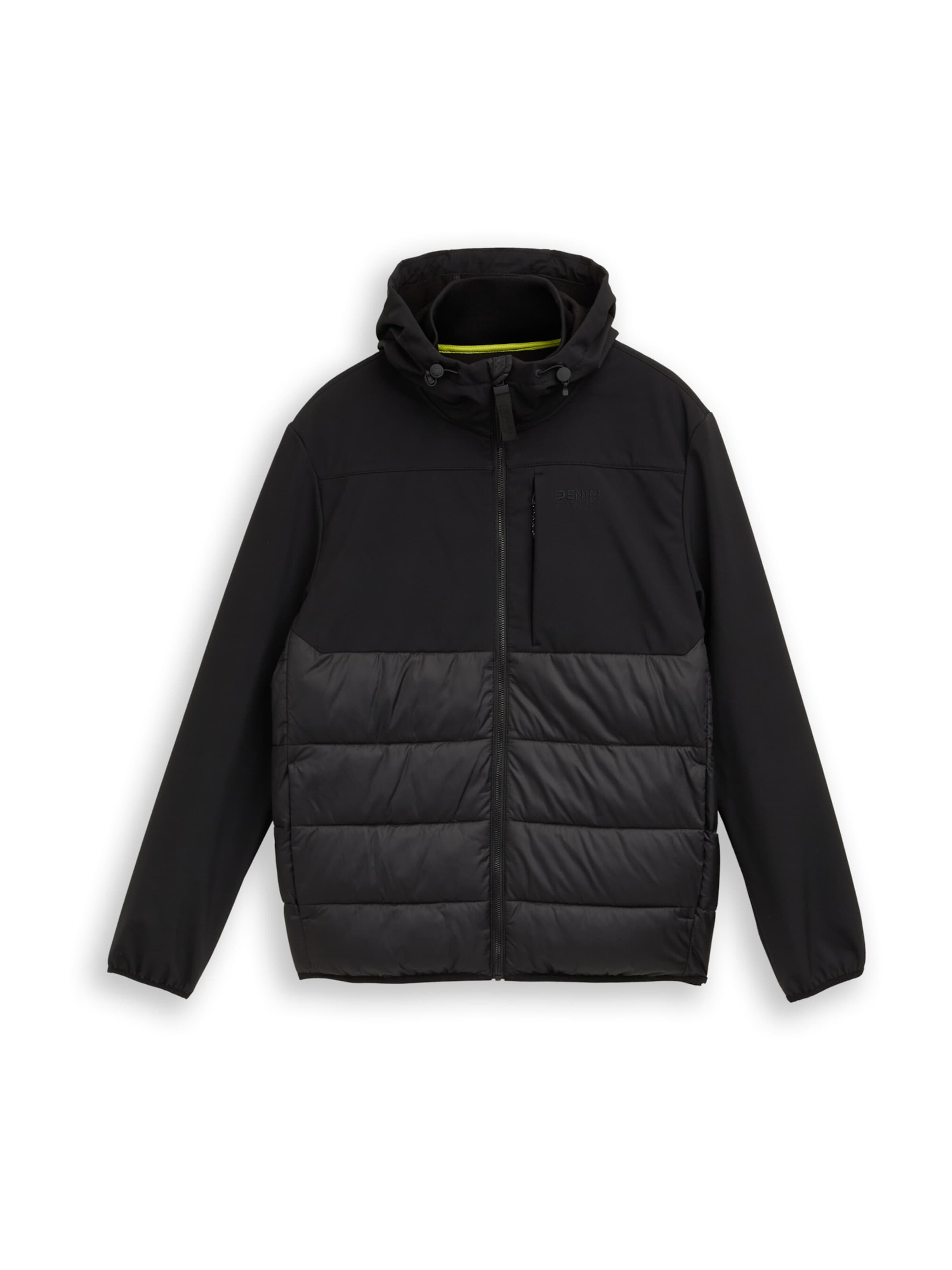 

TOM TAILOR DENIM Куртка для межсезонья в черном цвете