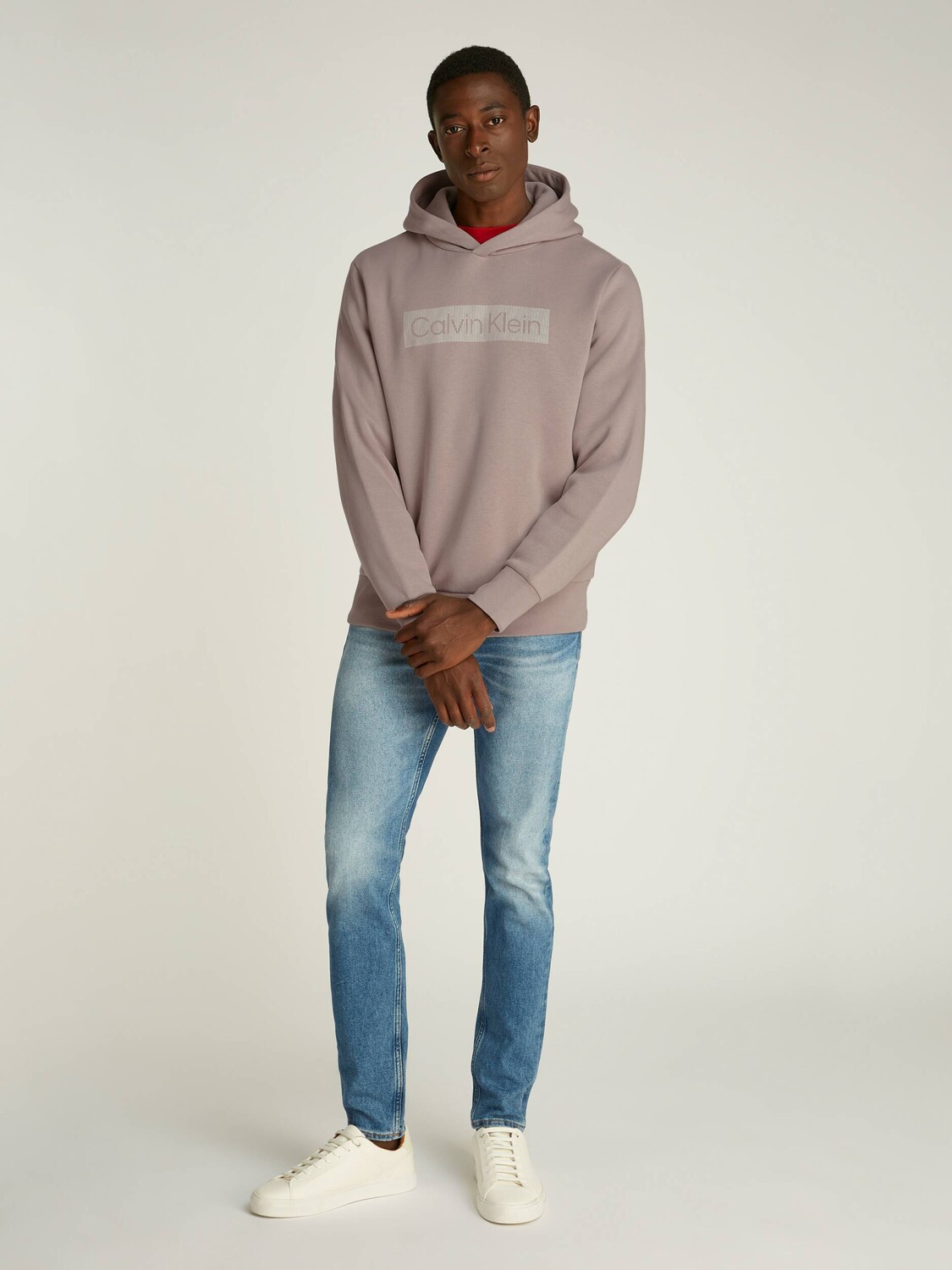 Толстовка Calvin Klein Regular Fit, роза — фото 2