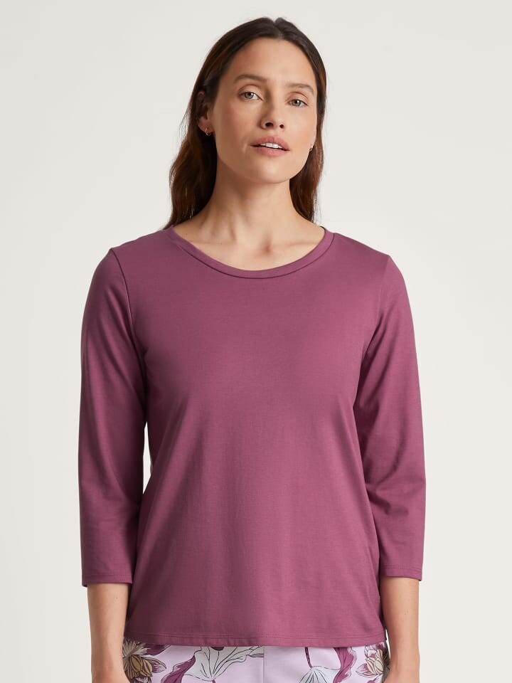 

Лонгслив Calida Shirt, цвет violet quarz
