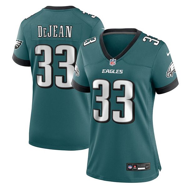 

Женская футболка Cooper DeJean Midnight Green Philadelphia Eagles Team Game Nike