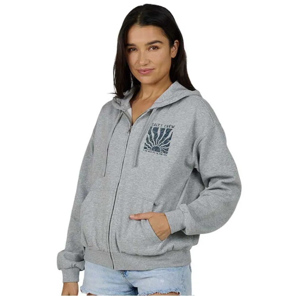 

Толстовка Salty Crew Perfect set full zip, серый