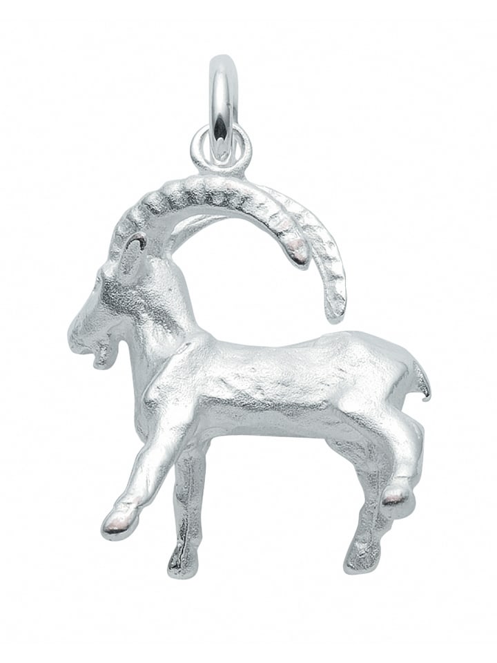 

Adeliás Подвеска из серебра 925 пробы с изображением знака зодиака Козерог для женщин и мужчин