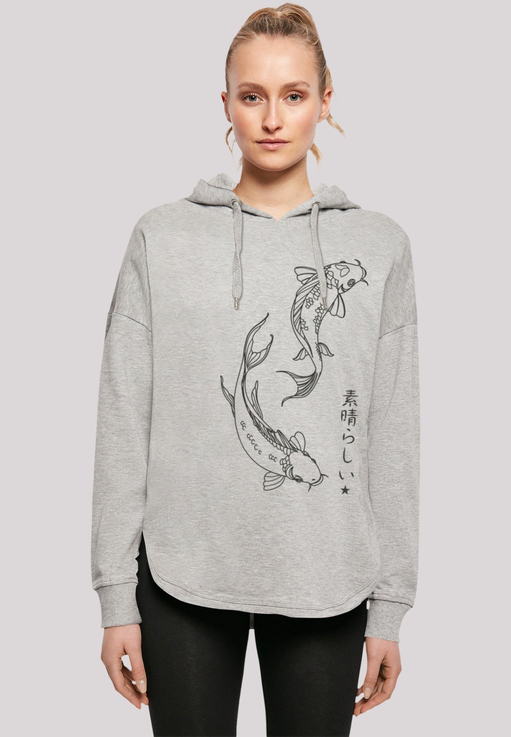 

Толстовка KOI KARPFEN - Hoodie F4NT4STIC, серый