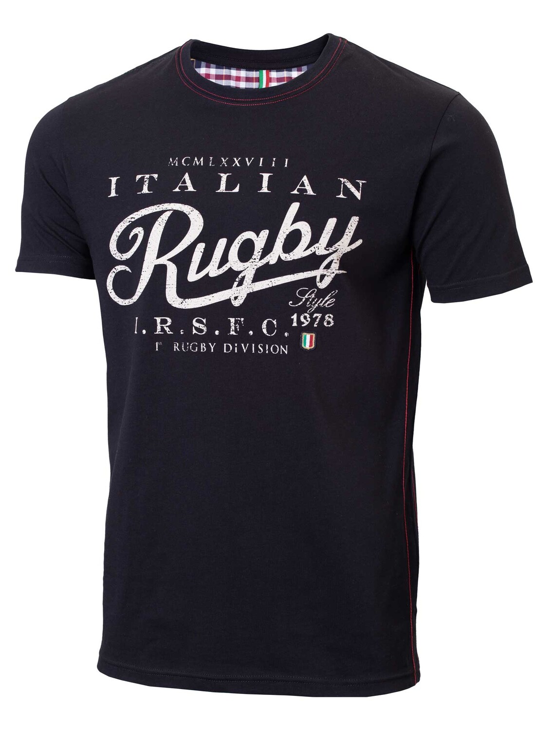

Футболка Italian Rugby Style IRS08-4, черный