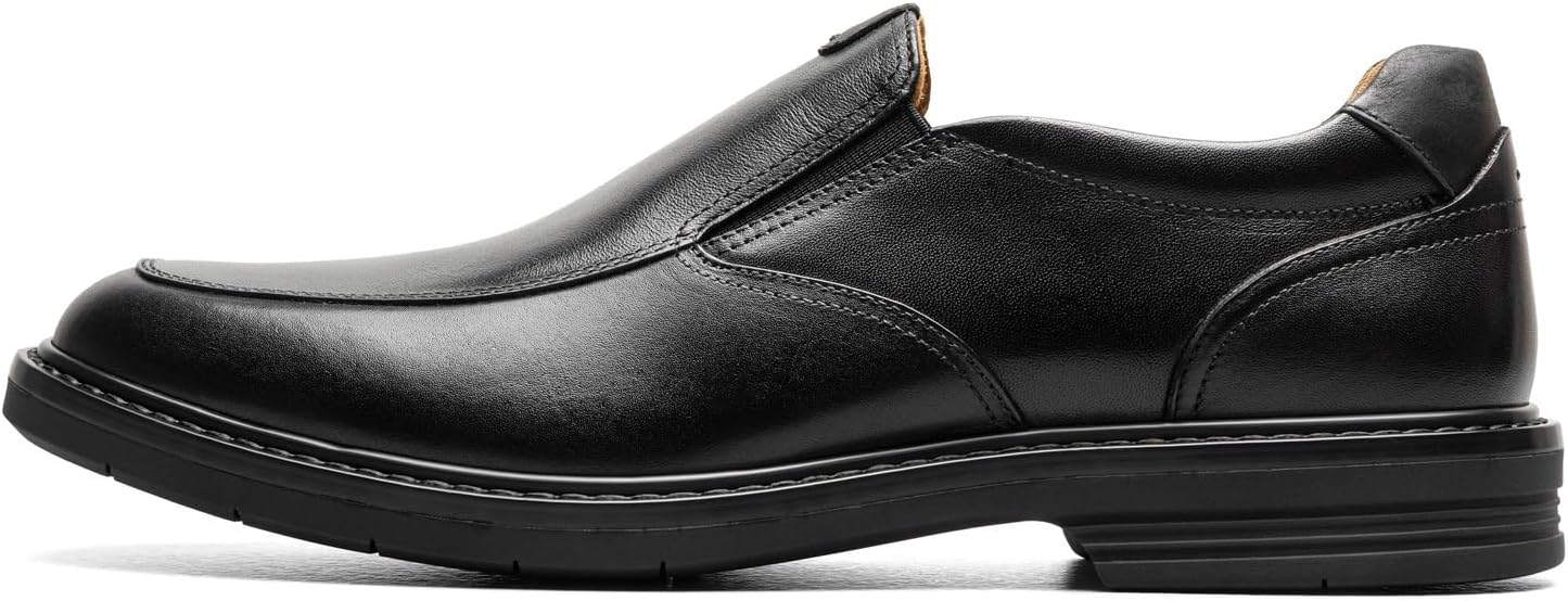 Мокасины Florsheim Norwalk Moc Toe Slip-On для мужчин, черный — фото 4