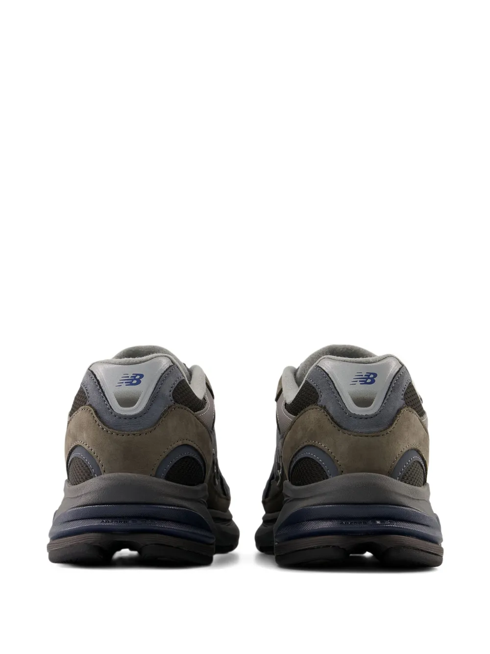 Кроссовки 2010 с замшевыми вставками New Balance, зеленый — фото 3