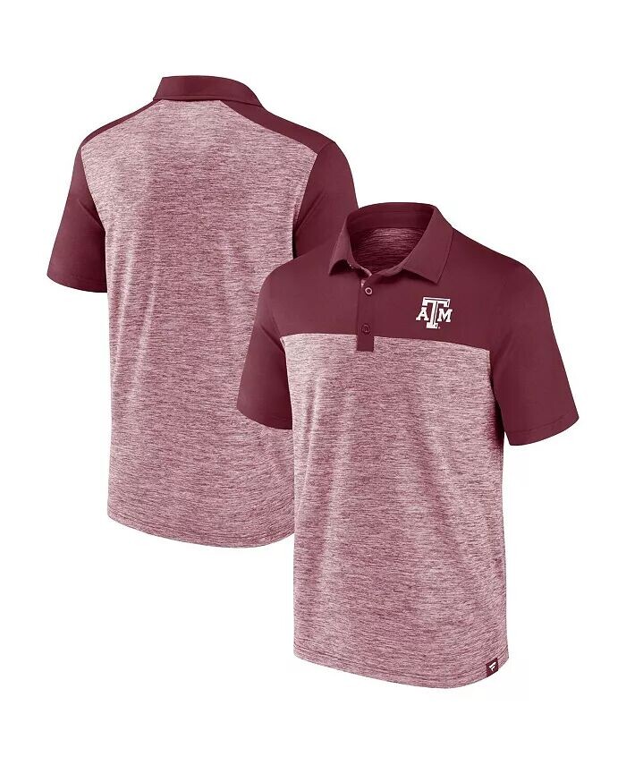 

Мужская темно-бордовая рубашка-поло Texas A&M Aggies Omni Fanatics