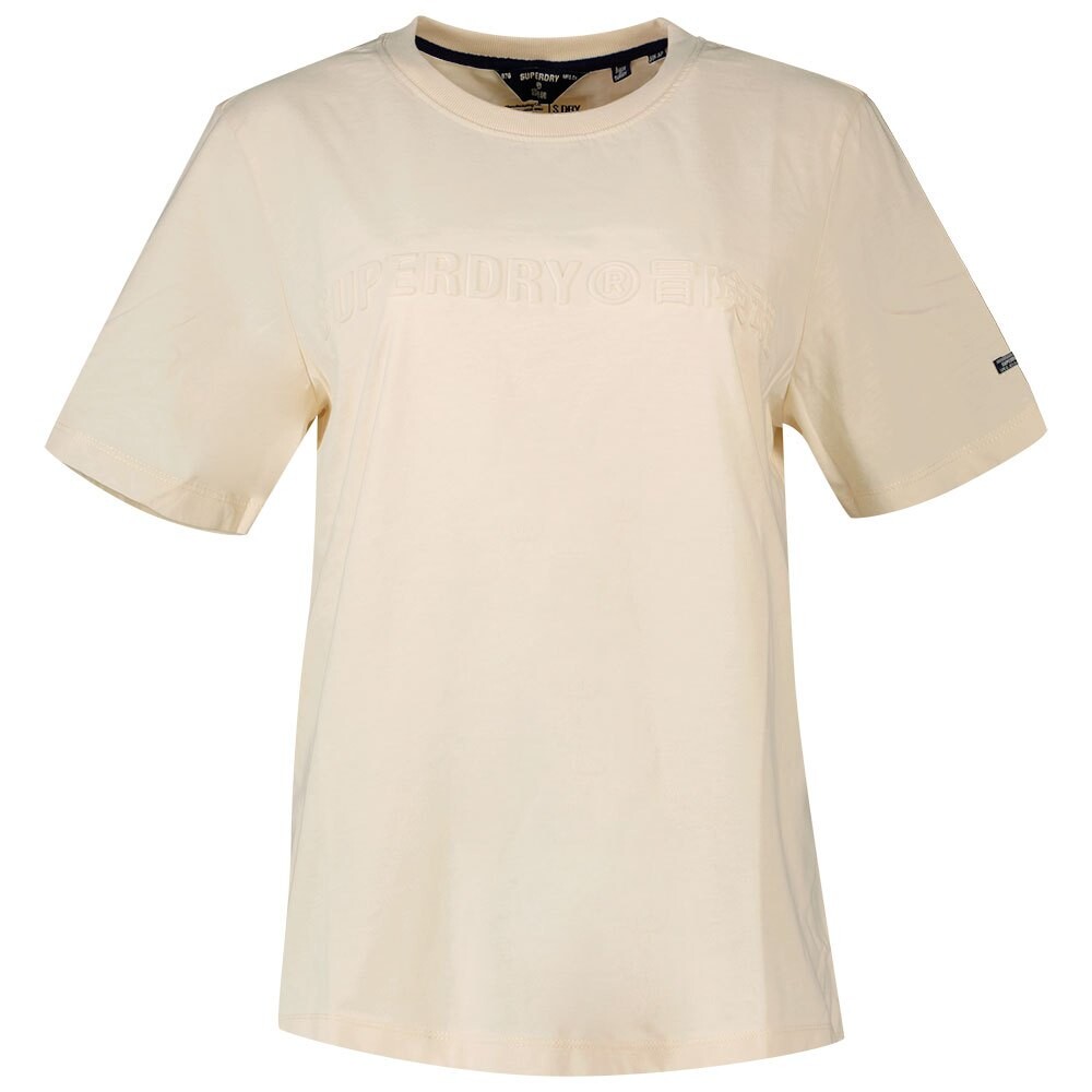 

Футболка Superdry Vintage Corp Logo Marl, бежевый