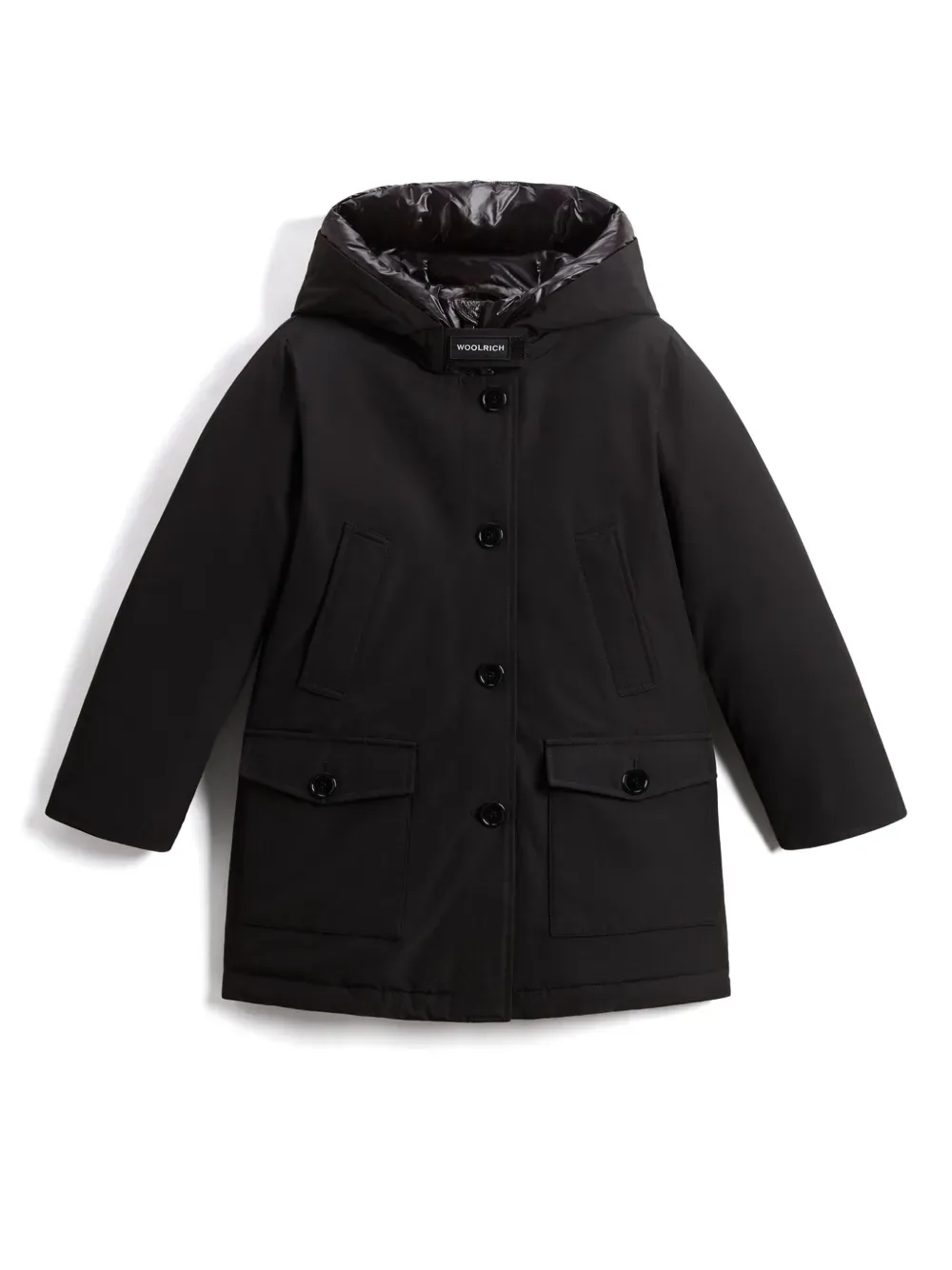 Куртка Arctic с высоким воротником WOOLRICH, черный