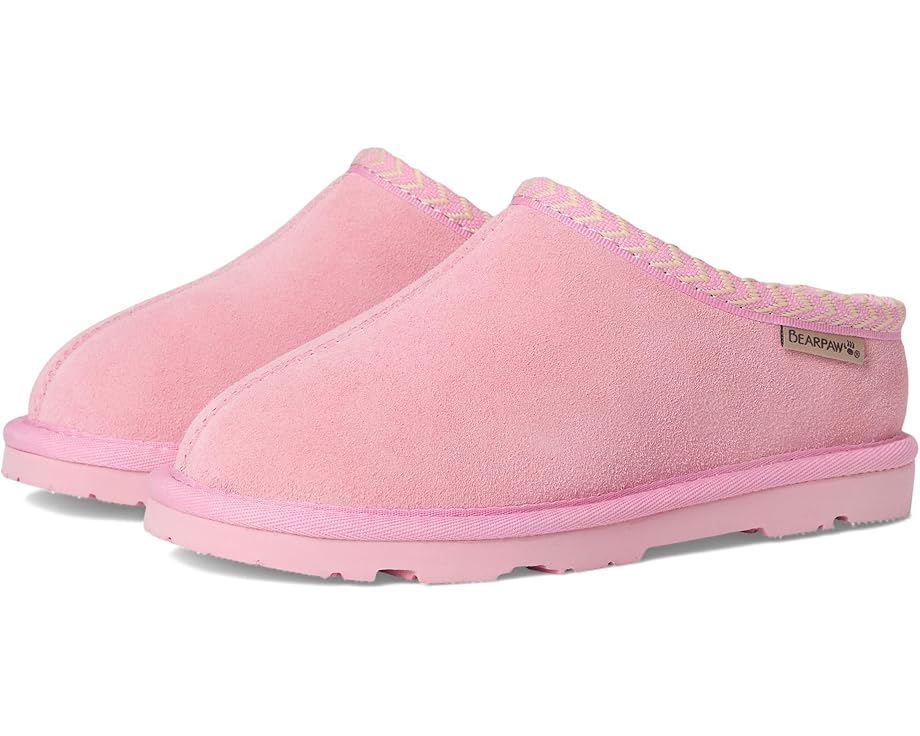 

Детские тапочки Bearpaw Tabitha (Little Kid/Big Kid) Bearpaw Kids, Prism Pink