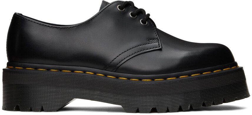 

Черные дерби 1461 Quad Dr. Martens, Черный, Черные дерби 1461 Quad Dr. Martens