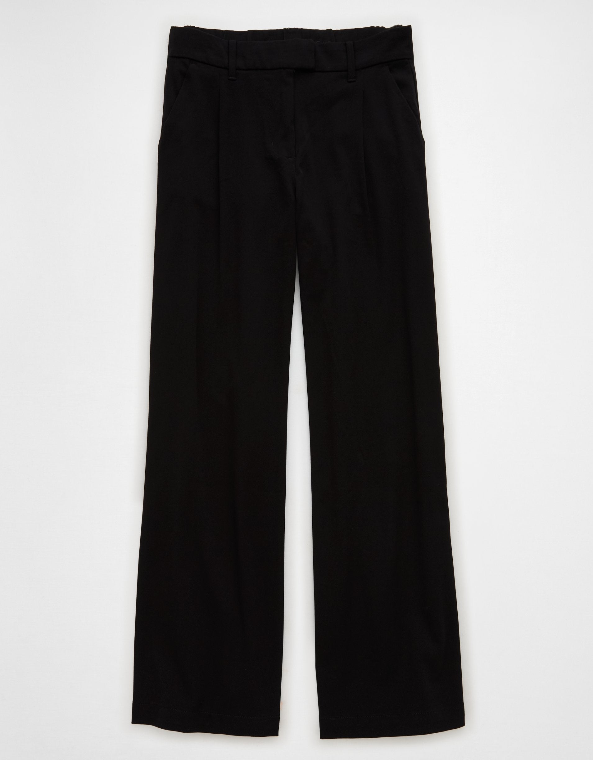 

Брюки AE Stretch Poppy American Eagle Outfitters, черный