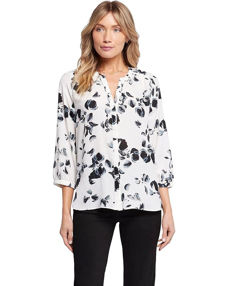 

Блузка NYDJ Pintuck Blouse, цвет Lotus Leaf