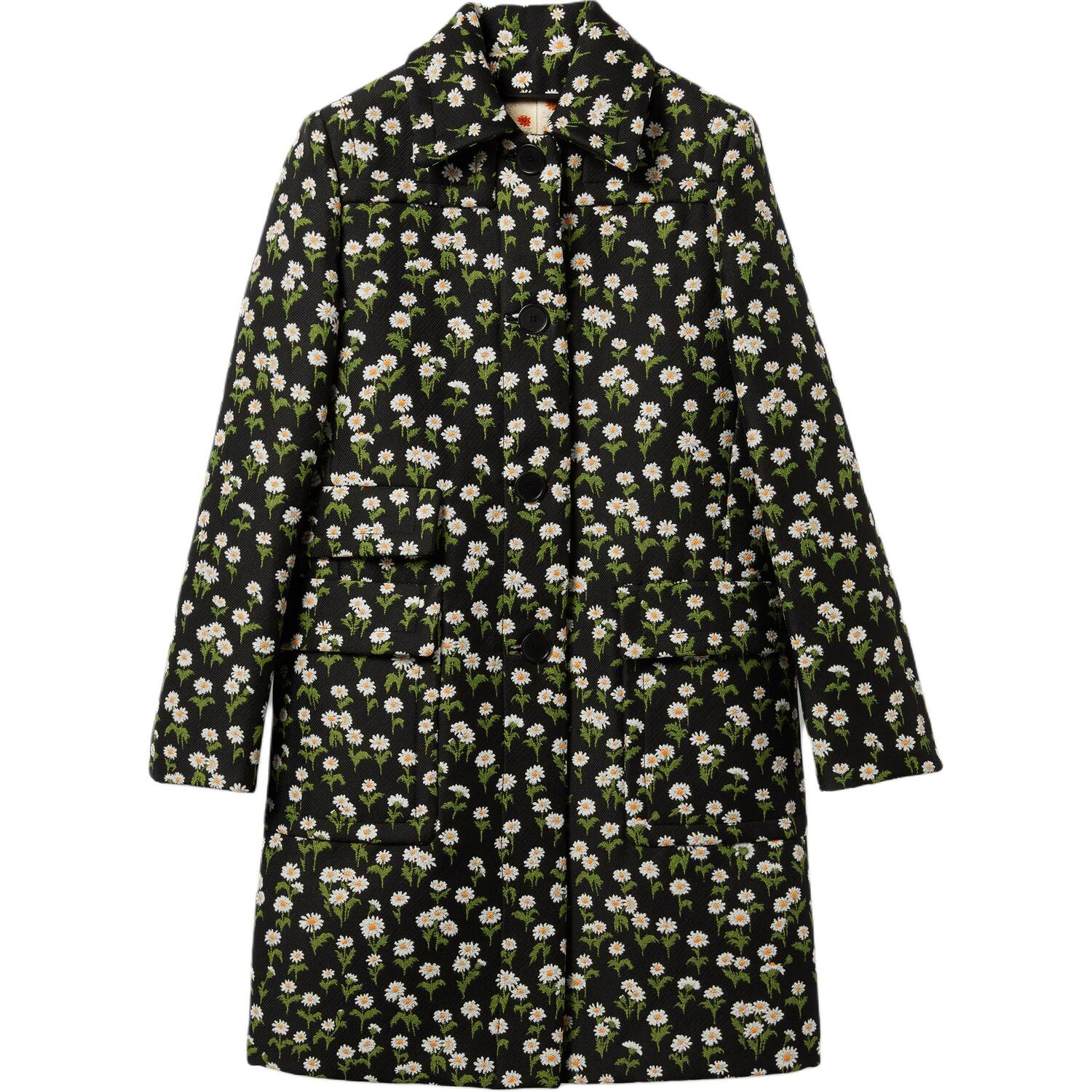 Пальто Gucci Женское, Стиль Cut-off Size Label, Черное — фото 3