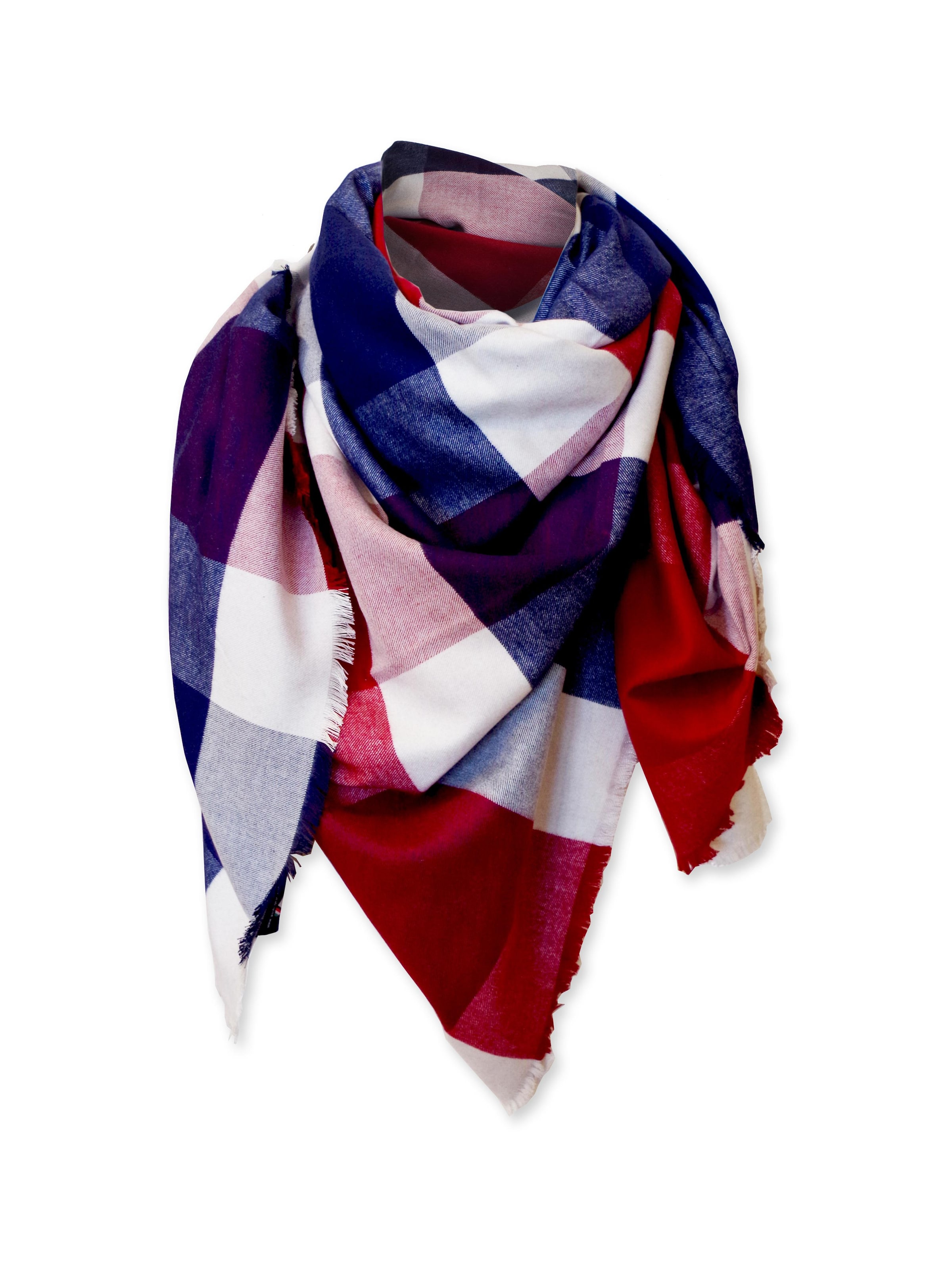 

Posh Gear Шарф 'Grandeseta' в темно-красном цвете