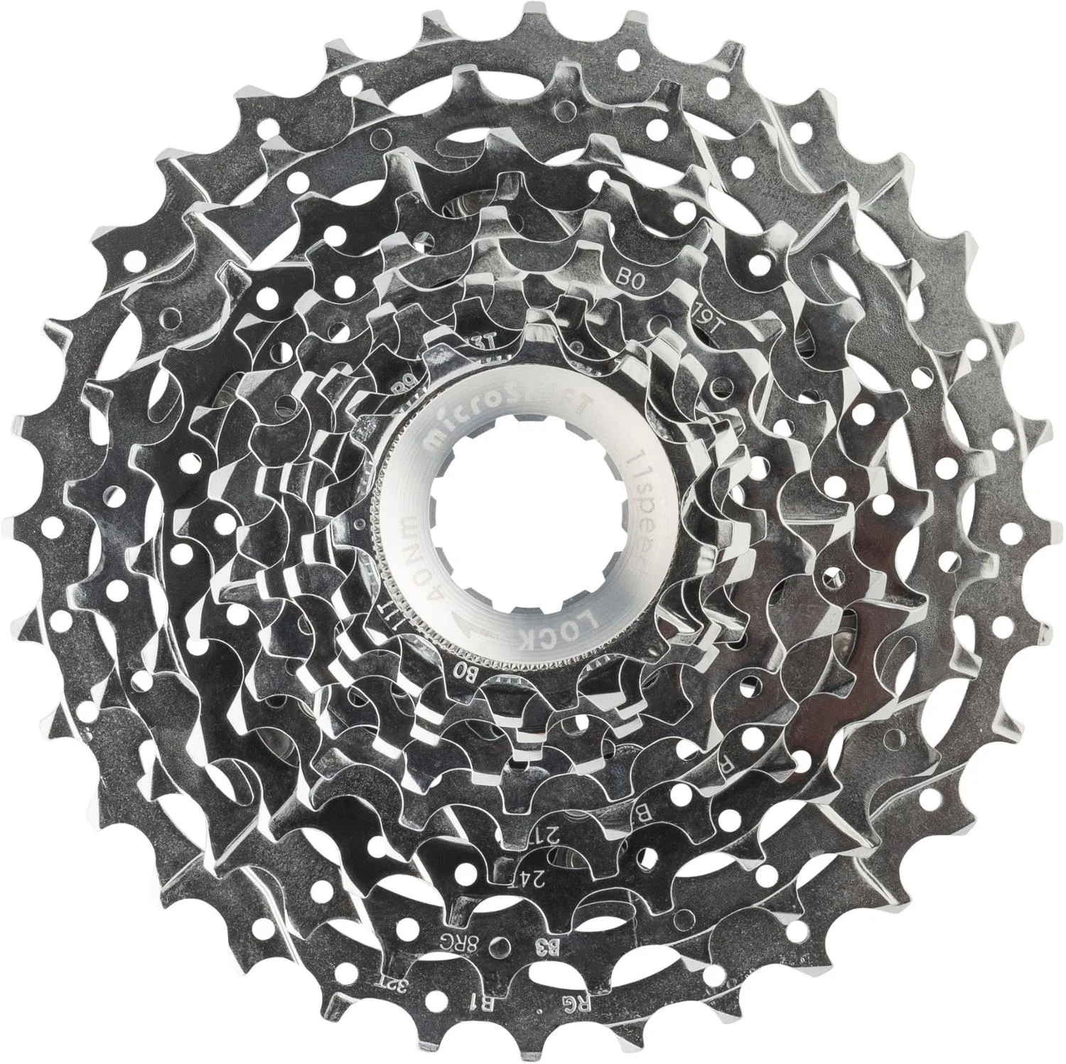 

Кассета G11 11 скоростей 11-32T microSHIFT, Silver