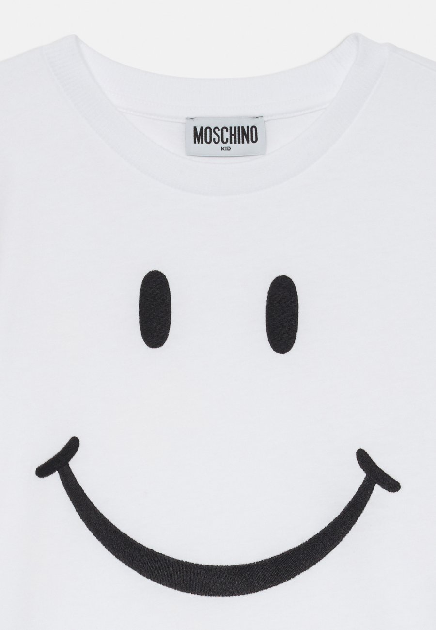 Футболка MOSCHINO Print T-shirt, Bianco Ottico/White — фото 3