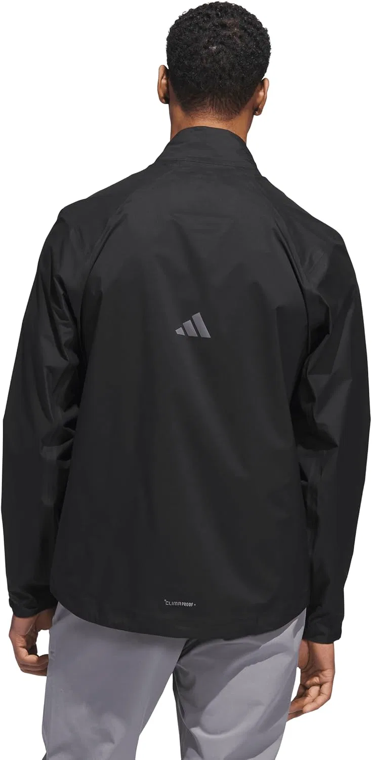 Мужская куртка Adidas Ultimate365 Tour Climaproof+ на молнии, черный — фото 4