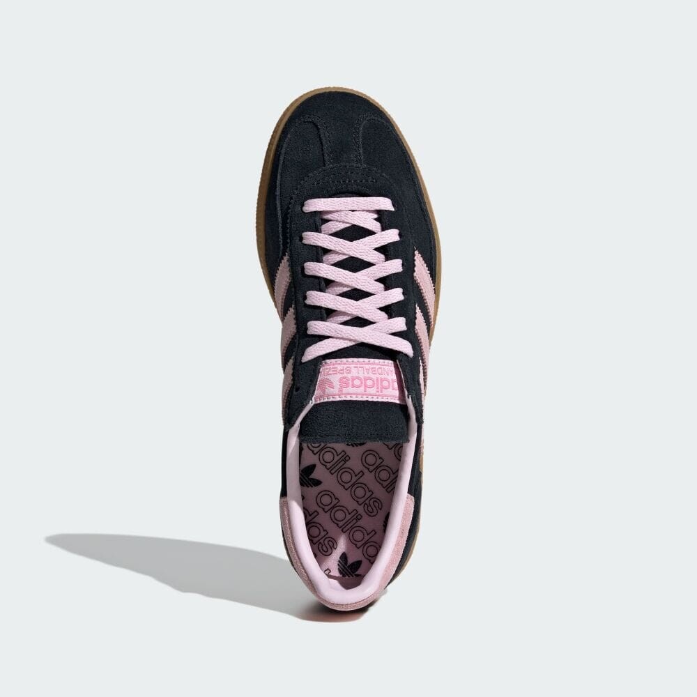 Кроссовки Adidas HANDBALL SPEZIAL, цвет Black/Clear Pink/Gum — фото 2