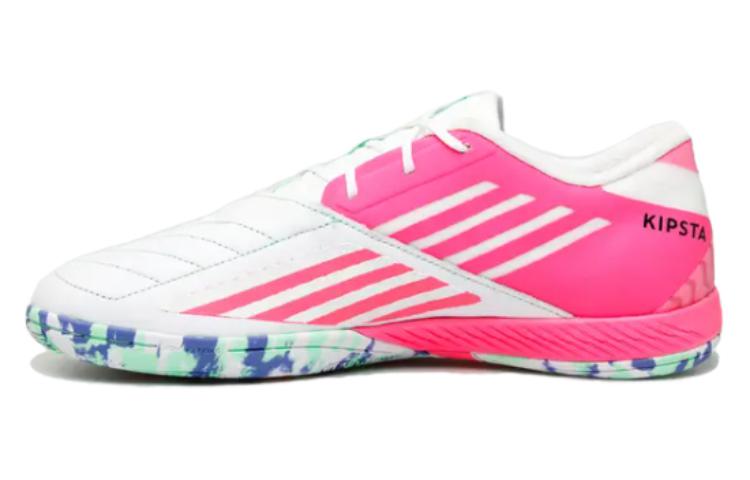 

DECATHLON Футбольные бутсы IC/IN с противоскользящими износостойкими свойствами, мужские, белые, розовые