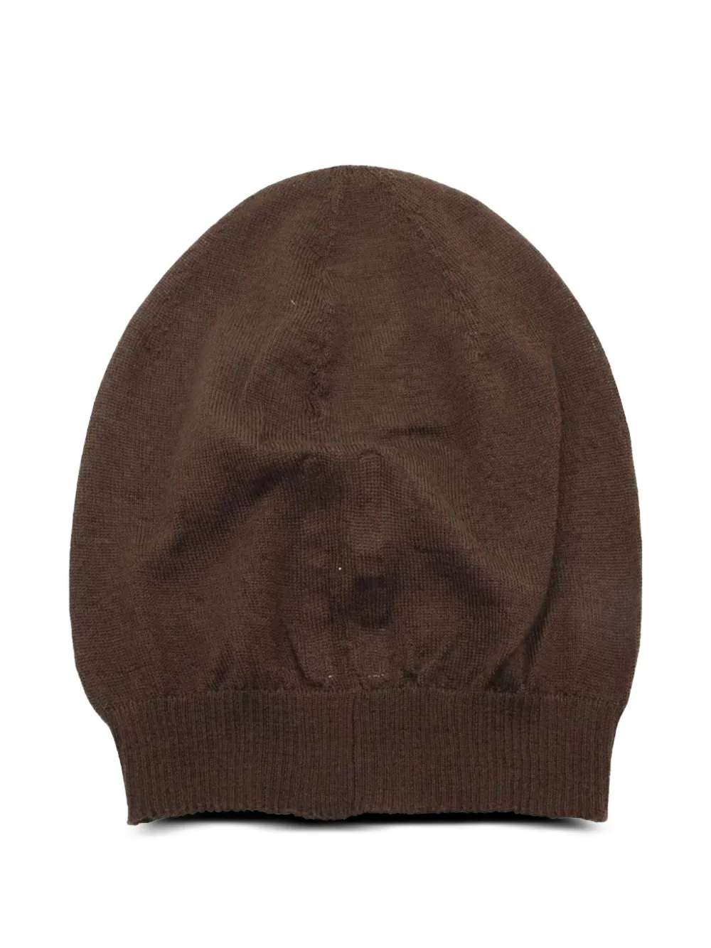 

Шерстяная шапка бини Rick Owens, коричневый