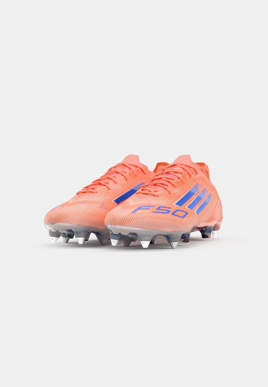 Кроссовки Adidas Performance F50 ELITE SOFT GROUND FOOTBALL BOOTS, Beam Orange/Lucid Blue/Footwear White/Orange — фото 4