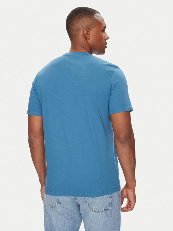 Футболка regular fit Outline Tape Graphic LV04RC852G Calvin Klein, синий — фото 3