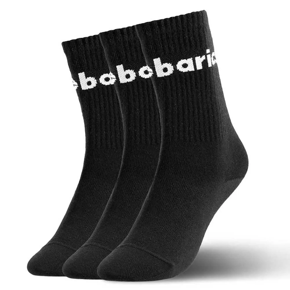 

Носки 3 шт Barebarics Big Logo Barefoot crew, черный