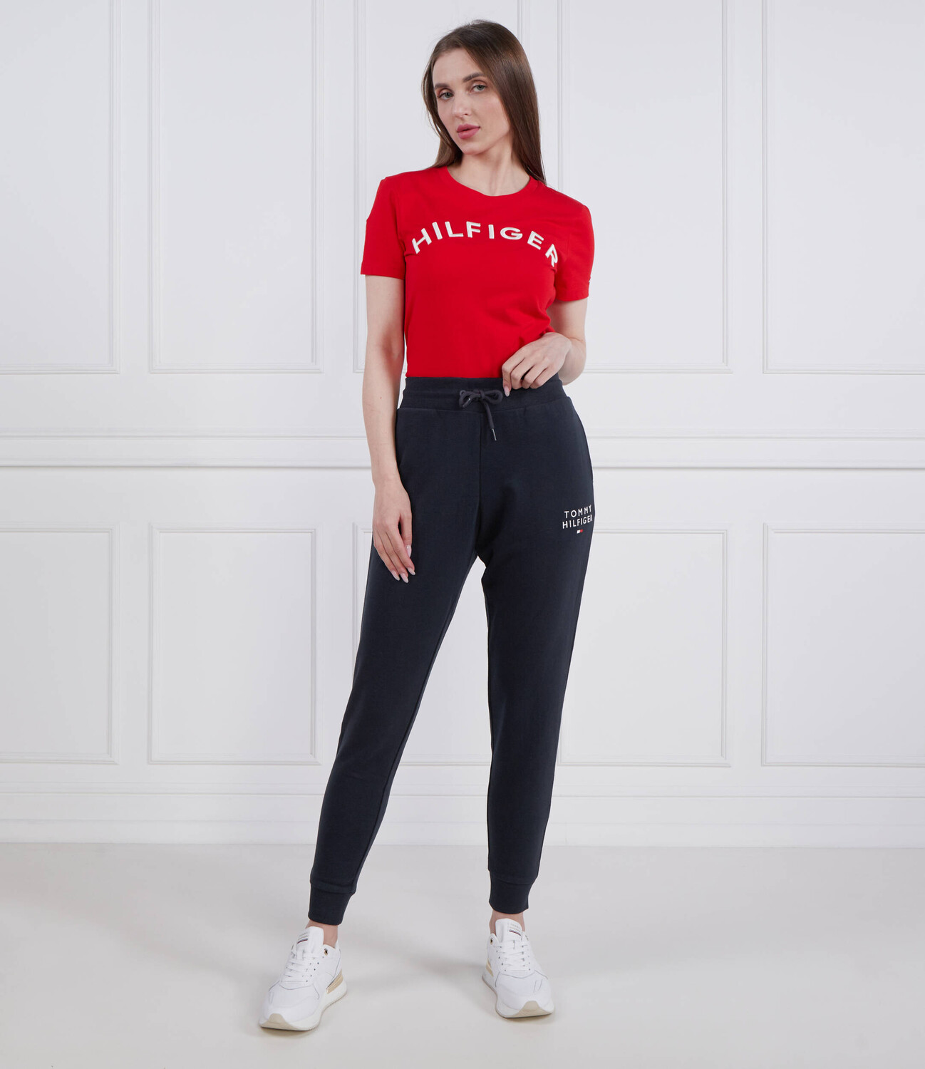 Спортивные брюки Tommy Hilfiger Regular Fit, темно-синий — фото 2